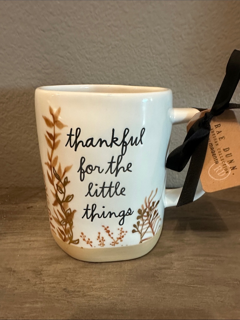 Rae Dunn Thankful For The Little Things Mug